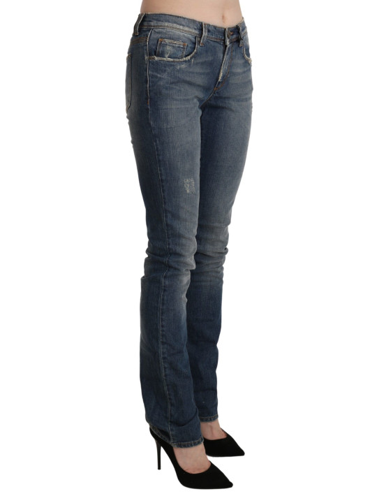 Jeans & Pants Chic Mid Waist Skinny Denim in Blue Washed 550,00 € 7333413004505 | Planet-Deluxe