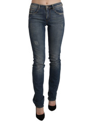 Jeans & Pants Chic Mid Waist Skinny Denim in Blue Washed 550,00 € 7333413004505 | Planet-Deluxe