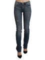 Jeans & Pants Chic Mid Waist Skinny Denim in Blue Washed 550,00 € 7333413004505 | Planet-Deluxe