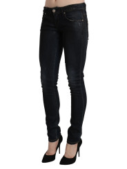 Jeans & Pants Sleek Black Washed Skinny Jeans 300,00 € 7333413031433 | Planet-Deluxe