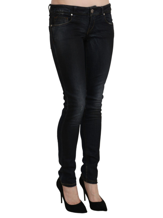 Jeans & Pants Sleek Black Washed Skinny Jeans 300,00 € 7333413031433 | Planet-Deluxe