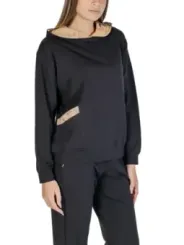 Alviero Martini Damen Kapuzenpullover Grau