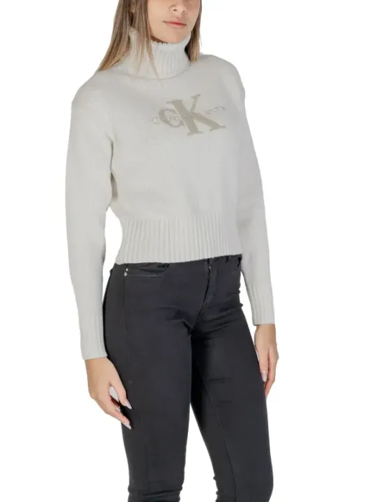 "Calvin Klein Jeans Pullover im Sale | Calvin Klein Jeans - Calvin Klein Jeans Maglia Donna online kaufen"|Planet-Deluxe
