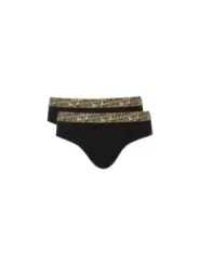 Schwarze Armani Damen Slips