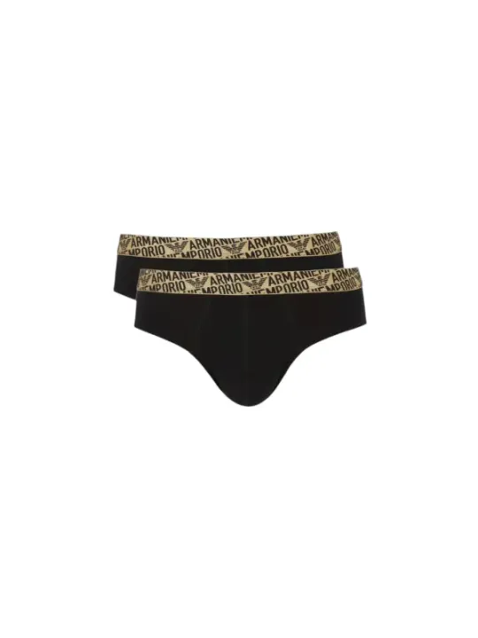 Schwarze Armani Damen Slips