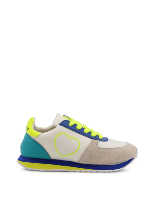 Bunte Moschino Sneaker mit Herz.