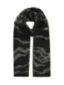 Zebra-Muster Schal aus leichtem Stoff