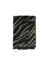 Zebra-Muster Kaschmirseide Schal luxuriös warm