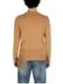 Beiger Wollrollkragenpullover von Gianni Lupo