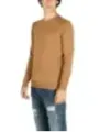 Leichter Baumwoll-Pullover lässiger Schnitt