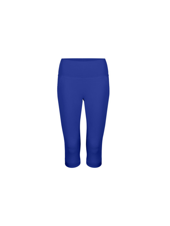 Indigoblaue, knielange Bodyboo Leggings