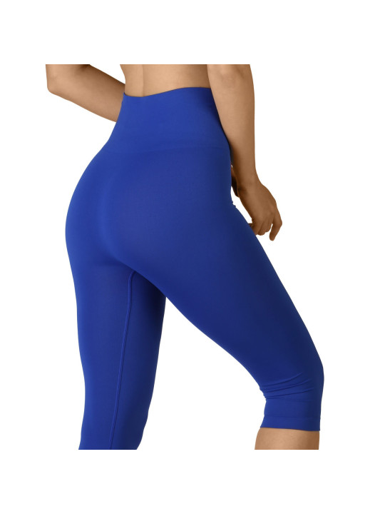 Indigo blaue Capri Leggings Bodyboo