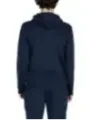 Dunkelblaue Armani Kapuzenanzug Baumwollmischung