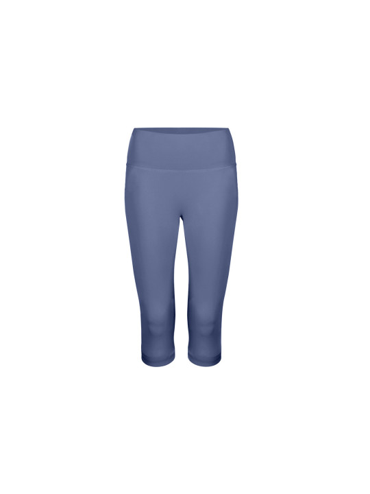 Helle blaue, dreiviertel Leggings