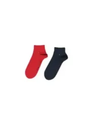 Tommy Hilfiger Socken Paar rot schwarz