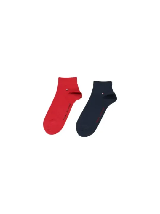 Tommy Hilfiger Socken Paar rot schwarz
