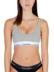 Grauer Calvin Klein Sport-Bralette
