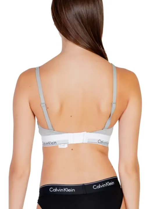 Calvin Klein grauer Bügel-BH
