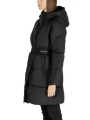 Dunkelgraue gesteppte Calvin Klein Jeans Jacke