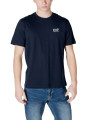 Graues Ea7 Sportshirt mit Logo