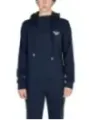 Dunkelblauer Armani Kapuzen-Trainingsanzug