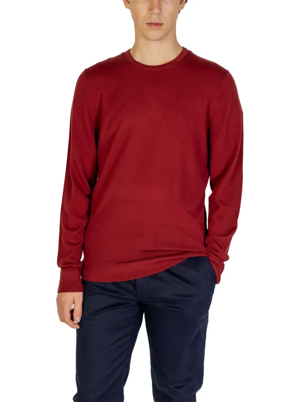 Roter Pullover lockere Passform Calvin Klein Roter Pullover lockere Passform Calvin Klein