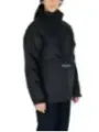 Columbia schwarze Kinder Regenjacke
