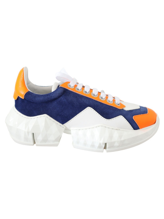 And the günstig Kaufen-Electric Elegance Leather Mix Sneakers. Electric Elegance Leather Mix Sneakers <![CDATA[Step into high-end sophistication with our Electric Blue and Orange Sneakers, blending luxury with sporty style. These shoes are the epitome of fashion-meets-function,