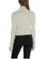 Tommy Hilfiger gerippter Strickpullover schwarz