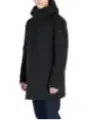 Schwarze Peuterey Winterjacke mit Kapuze