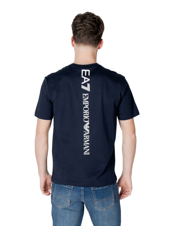 Marineblaues EA7 Emporio Armani T-Shirt