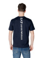 Marineblaues EA7 Emporio Armani T-Shirt