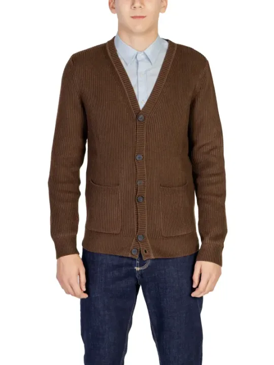 Brauner Strick-Cardigan Antony Morato