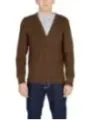 Brauner Strick-Cardigan Antony Morato