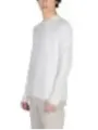 Weißes Antony Morato Crewneck Langarmshirt
