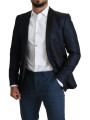 Blazers Elegant Martini Blue Slim Fit Blazer 2.590,00 € 8051124178610 | Planet-Deluxe