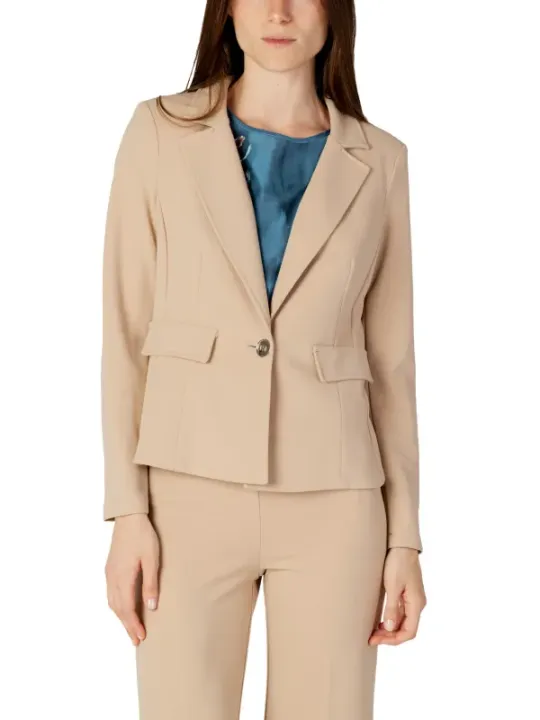 Beiges Damen Blazer und Hose