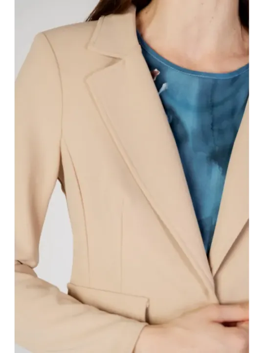 Beiger Rinascimento Damen Blazer Jacke