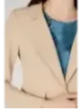 Beiger Rinascimento Damen Blazer Jacke