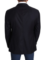 Blazers Elegant Black Virgin Wool Men's Blazer 2.220,00 € 8057155381609 | Planet-Deluxe