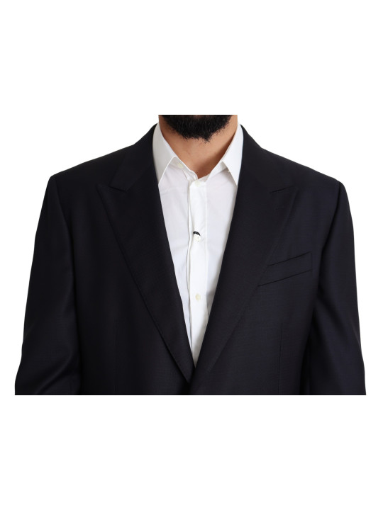 Blazers Elegant Black Virgin Wool Men's Blazer 2.220,00 € 8057155381609 | Planet-Deluxe