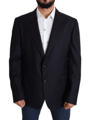 Blazers Elegant Black Virgin Wool Men's Blazer 2.220,00 € 8057155381609 | Planet-Deluxe