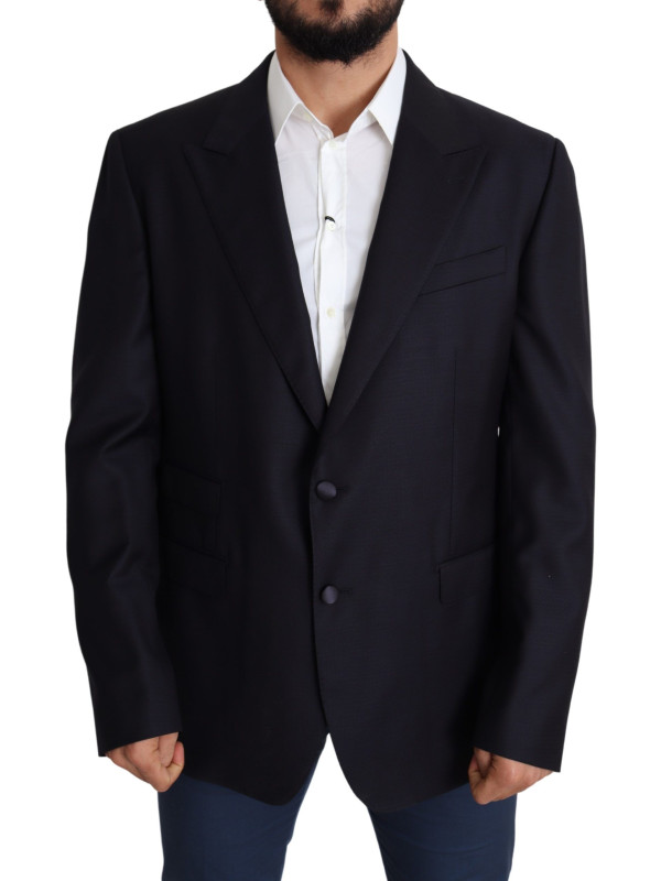 Blazers Elegant Black Virgin Wool Men's Blazer 2.220,00 € 8057155381609 | Planet-Deluxe