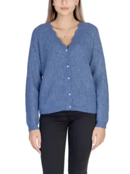 Weicher V-Ausschnitt Damen Strickjacke