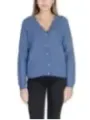Weicher V-Ausschnitt Damen Strickjacke