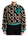 Jackets & Coats Chic Multicolor Quilted Bomber Jacket 3.500,00 € 8059226224334 | Planet-Deluxe