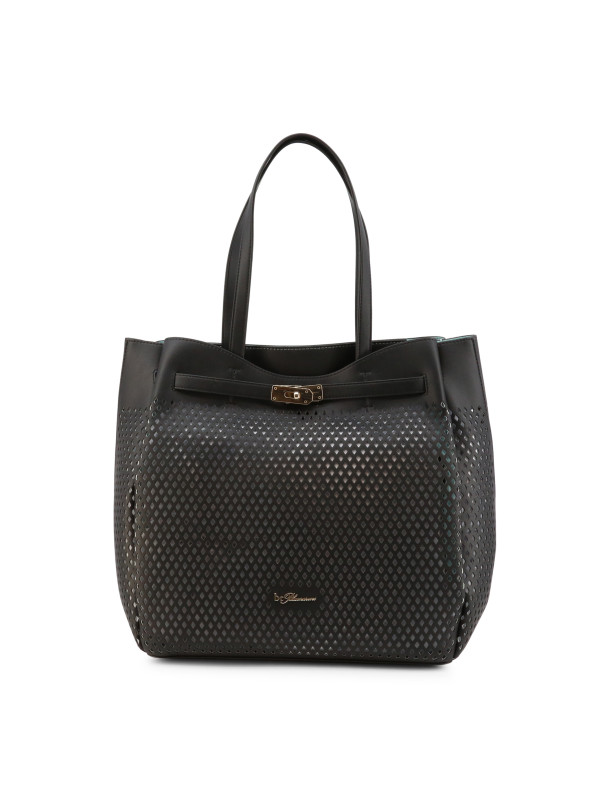 Schwarze gesteppte Blumarine Bucket Tasche Schwarze gesteppte Blumarine Bucket Tasche