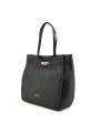 Schwarze Blumarine Leder Schultertasche
