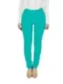 Mintgrüne Damen Slim Fit Hose