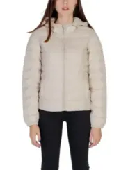 Leichte beige gesteppte Kurzjacke Only